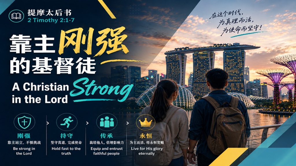 8月9日:靠主刚强的基督徒 – 第二堂